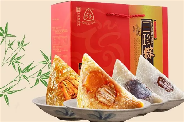 三珍斋粽子加盟产品图片