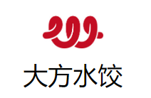 大方水饺加盟logo