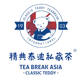 精典泰迪的奶茶铺加盟logo