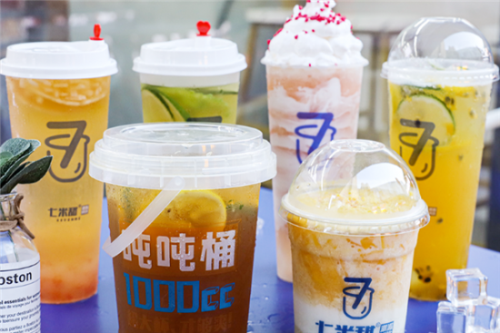 七米甜奶茶加盟产品图片