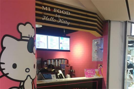 hello kitty奶茶店加盟产品图片