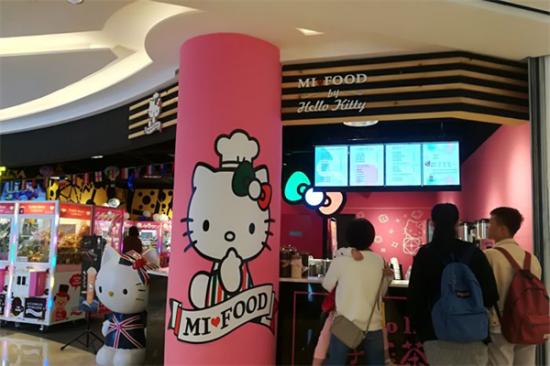 hello kitty奶茶店加盟产品图片