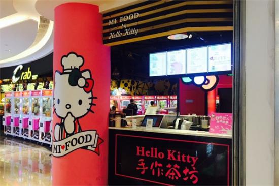 hello kitty奶茶店加盟产品图片