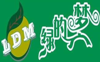 绿的梦奶茶加盟logo