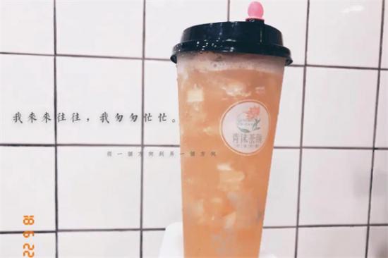 青沫茶颜奶茶加盟产品图片