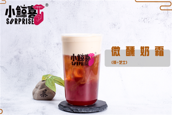 小鲸喜奶茶加盟产品图片
