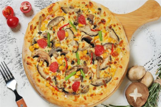 榴莲教主披萨加盟产品图片