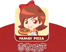 恋家披萨加盟logo