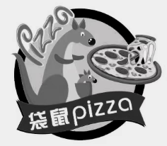 袋鼠披萨加盟logo