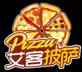 艾客披萨加盟logo
