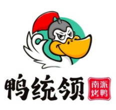 鸭统领烤鸭加盟logo