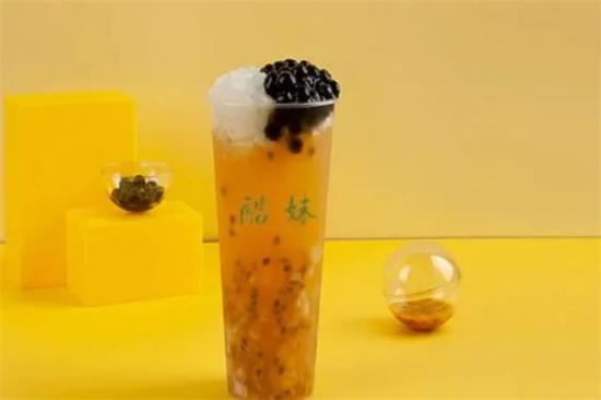 酷妹奶茶加盟产品图片