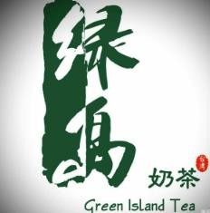 绿岛奶茶加盟logo