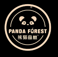 熊猫森林奶茶加盟logo