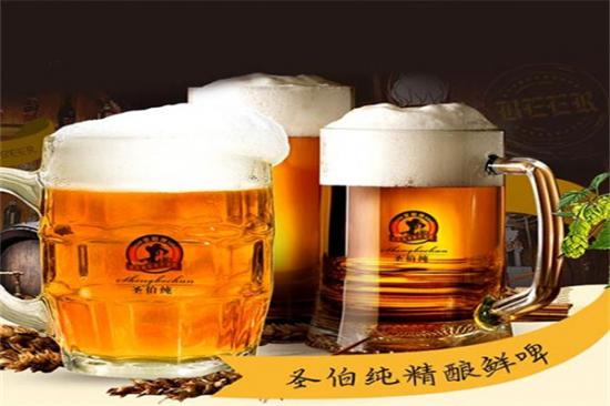 圣伯纯精酿啤酒加盟产品图片