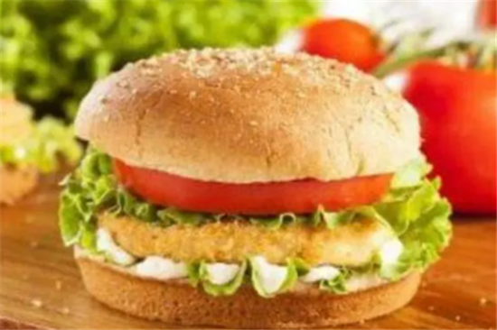 麦卡鸡汉堡加盟产品图片