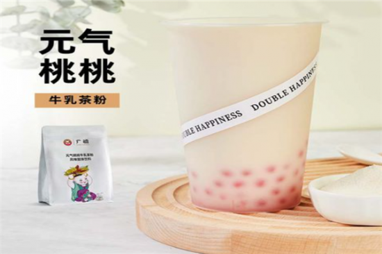 元气桃桃奶茶加盟产品图片