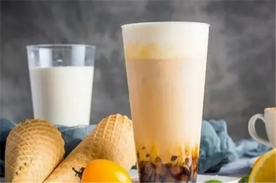 茉小香鲜奶茶加盟产品图片