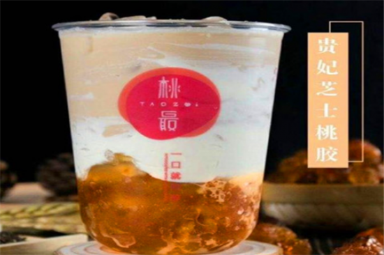 桃最奶茶加盟产品图片