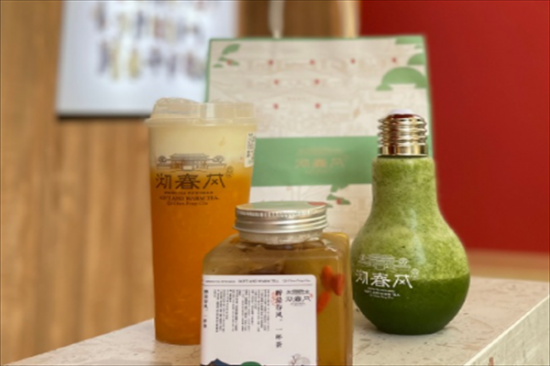 沏春风奶茶加盟产品图片