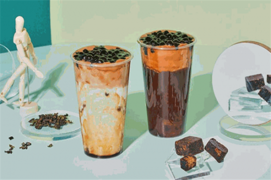 黑骑士奶茶加盟产品图片