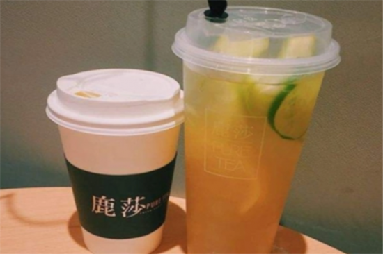 鹿莎奶茶加盟产品图片