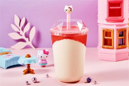 hellokitty奶茶加盟产品图片