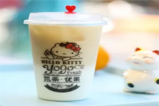 hellokitty奶茶加盟产品图片