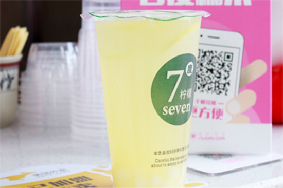 七度柠檬奶茶加盟产品图片